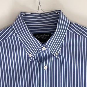 Eddie Bauer - Men’s Long-Sleeve Dress Shirt (M)
